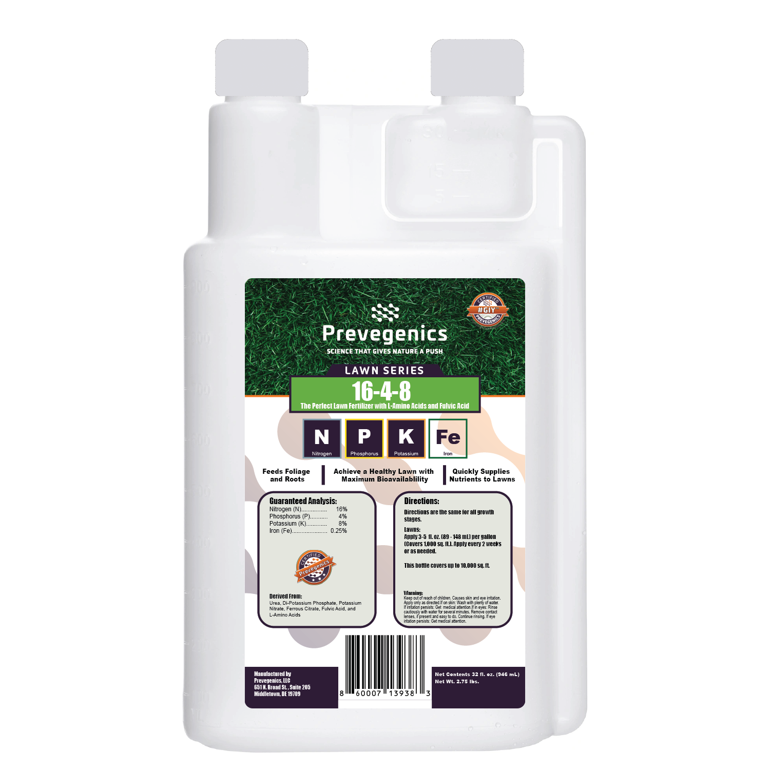 16-4-8 fertilizer + pre-emergent herbicide Lawn Fertilizer 16-4-8 – Opulent Blends Inc